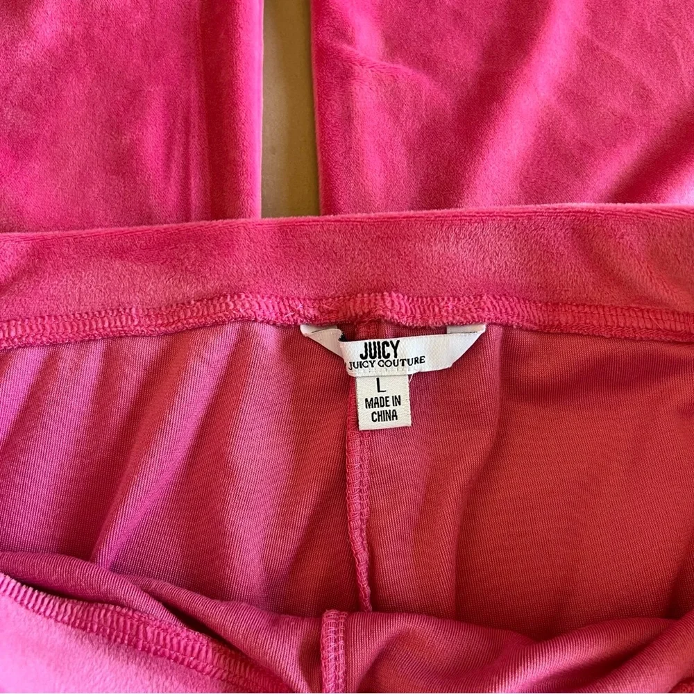 Throwback Juicy Couture Hot Pink Velour Set - Picture 5 of 8